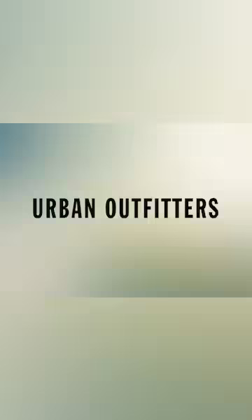 Tarjeta regalo Urban outfitters